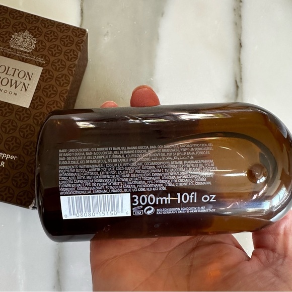 Molton Brown London Recharge Black Pepper Body Scrub Bar Bath Shower Gel England - Picture 8 of 10